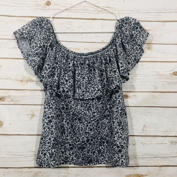 H&M Women’s Short Sleeve Airy Jersey Top Size S - Picture 3 of 4